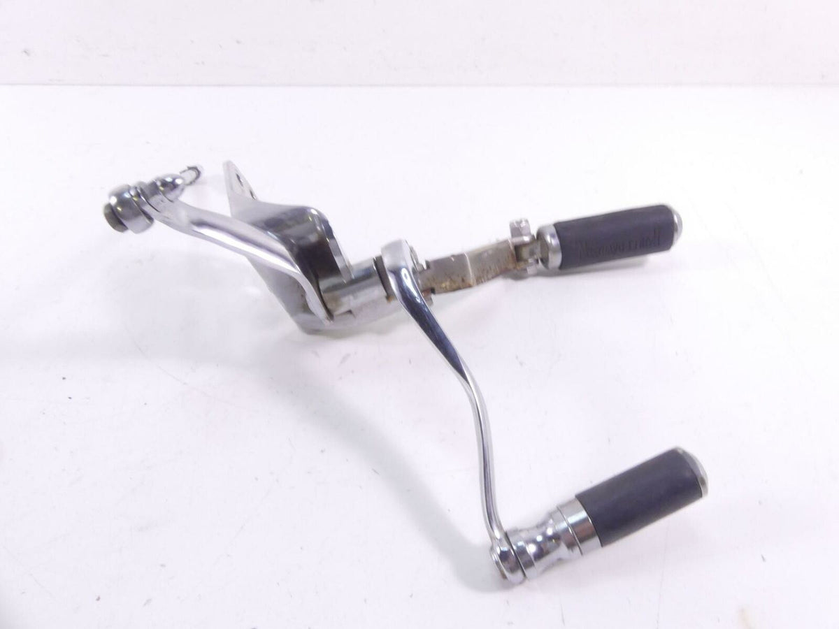 1995 Harley FXSTS Softail Springer Left Footpeg Foot Peg + Shifter Set 33683-90A {{ shop.shopifyCountryName }} - Mototech271