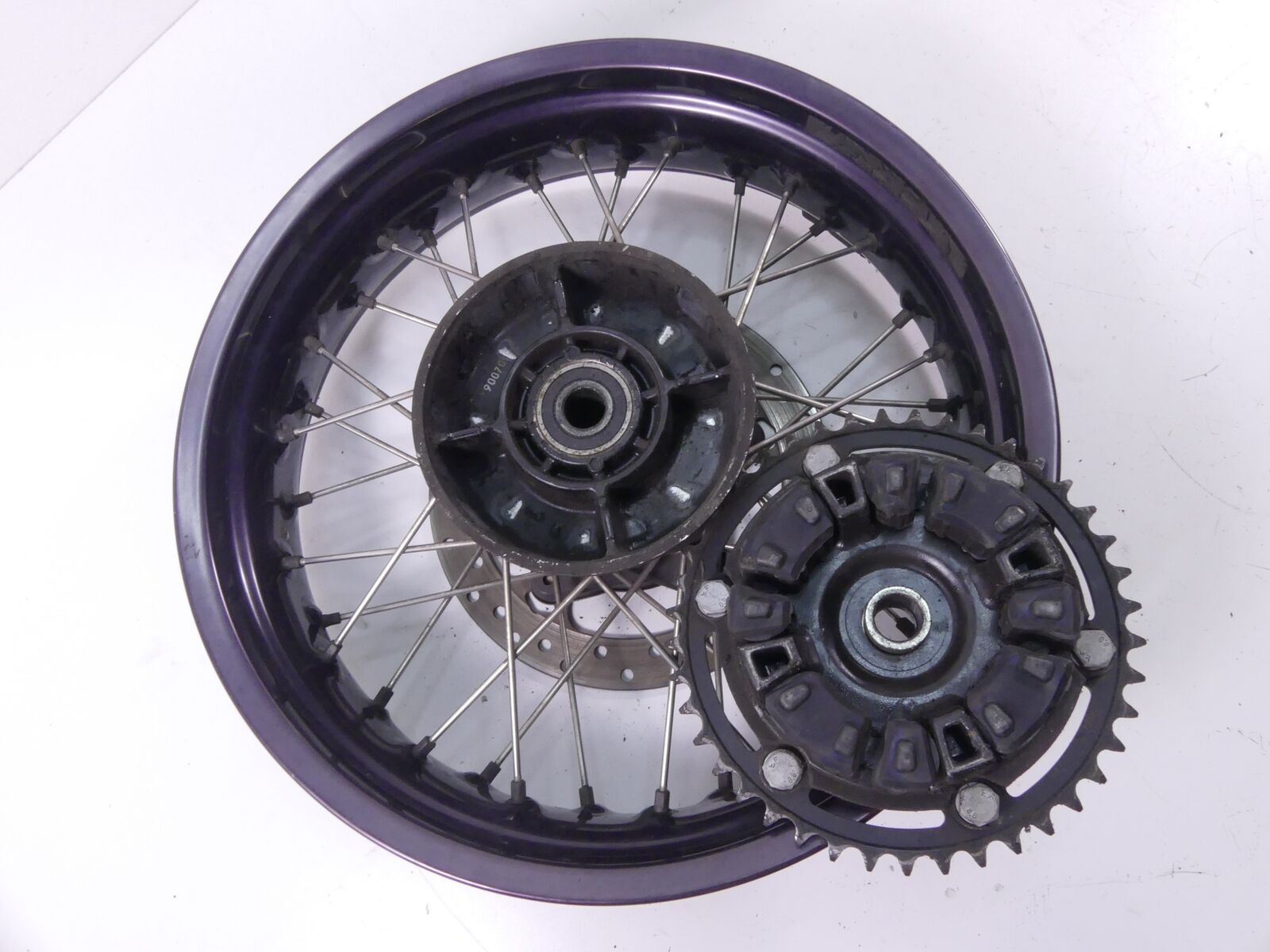 2010 BMW F800GS K72 Straight Rear Spoke Wheel Rim 17x4.25 36318564177 {{ shop.shopifyCountryName }} - Mototech271