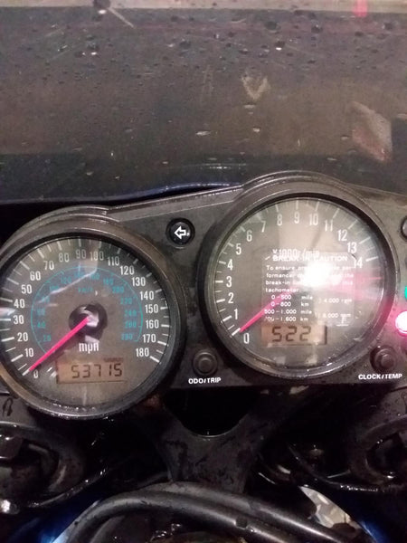 2001 Kawasaki ZX600J2 ZX6R Ninja Speedometer Speedo Gauge 55K 28011-1203 {{ shop.shopifyCountryName }} - Mototech271