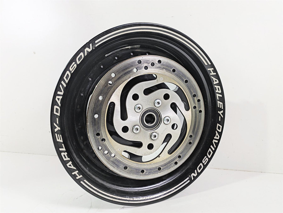 2016 Harley FXDF Dyna Fat Bob Rear Wheel Rim 16x5 Black - Straight 40900261 {{ shop.shopifyCountryName }} - Mototech271