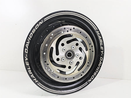 2016 Harley FXDF Dyna Fat Bob Rear Wheel Rim 16x5 Black - Straight 40900261 {{ shop.shopifyCountryName }} - Mototech271