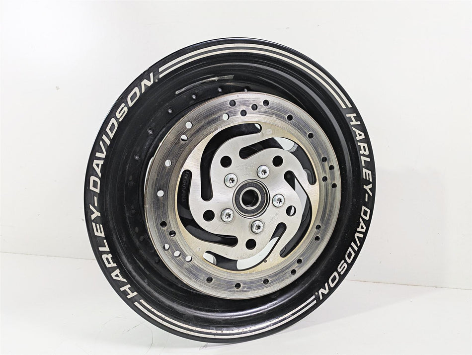 2016 Harley FXDF Dyna Fat Bob Rear Wheel Rim 16x5 Black - Straight 40900261 {{ shop.shopifyCountryName }} - Mototech271