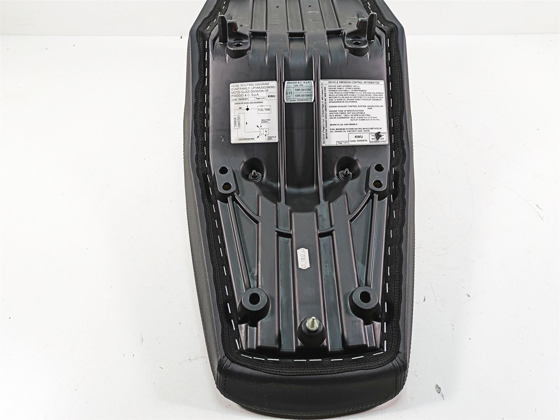 2020 Moto Guzzi V85 TT Adventure Duo Driver Rider Seat Saddle 2B005099000C2 {{ shop.shopifyCountryName }} - Mototech271
