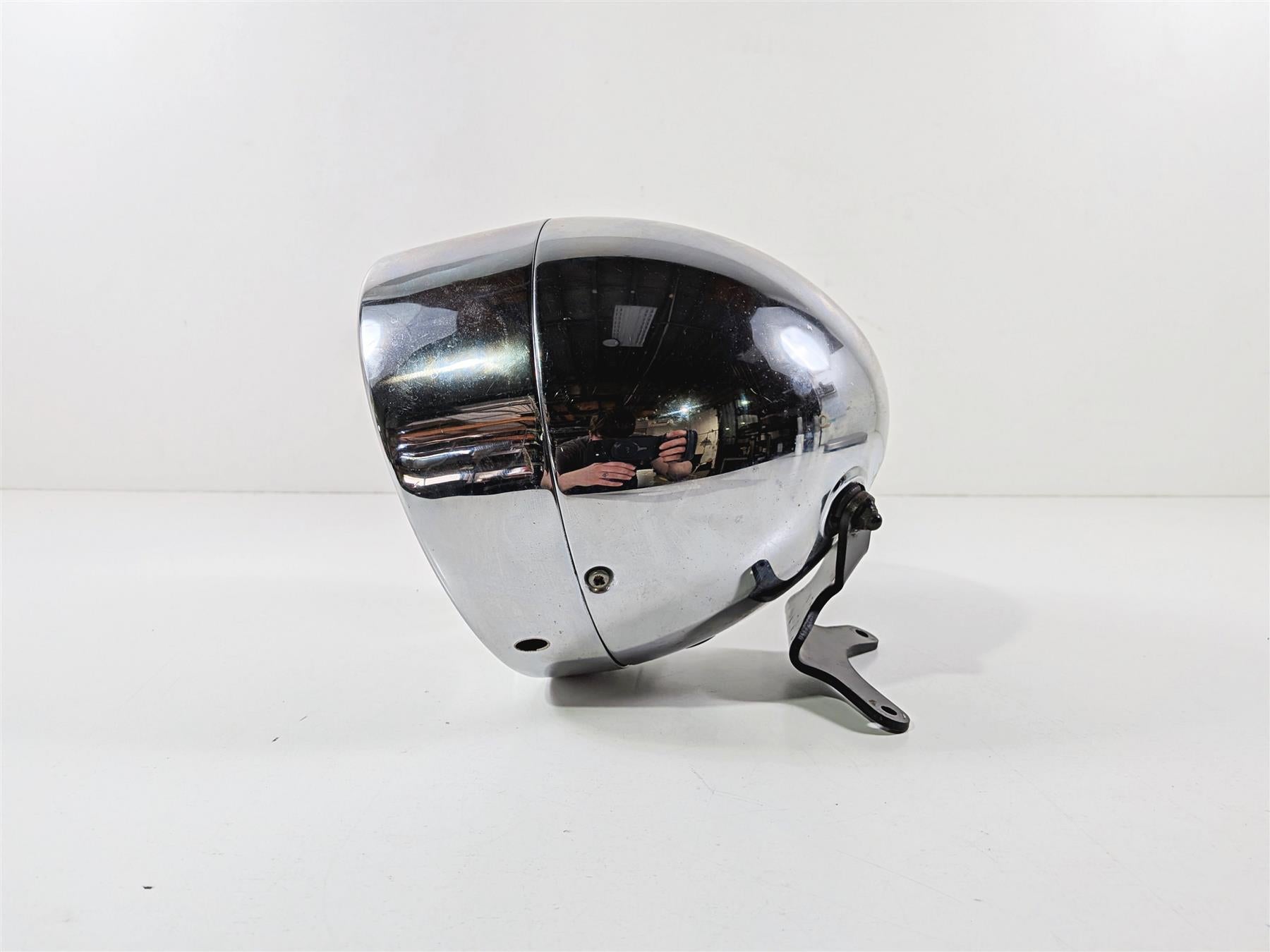 2006 Yamaha XVZ1300 Royal Star Chrome Headlight Head Light Lamp 4WM-84330-00-00 {{ shop.shopifyCountryName }} - Mototech271