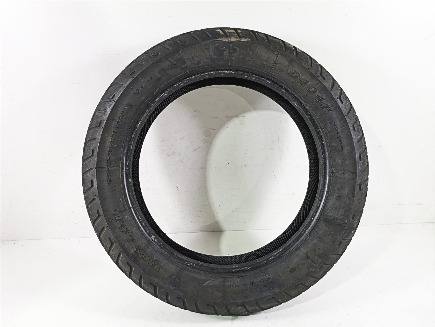 Used Front Motorcycle Tire Dunlop D404F 150/80-17 45605607 {{ shop.shopifyCountryName }} - Mototech271