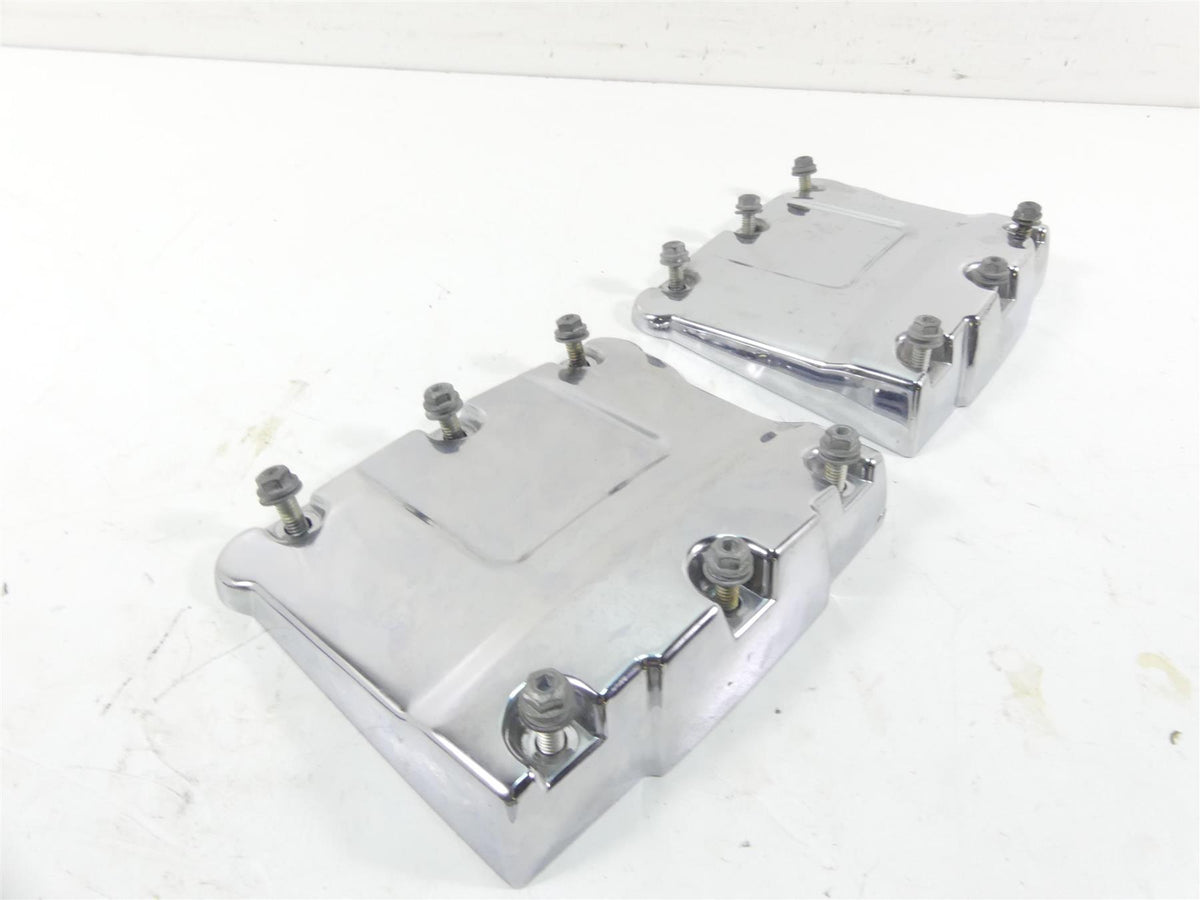 2009 Harley FXDL Dyna Low Rider Cylinderhead Rocker Box Valve Covers 17543-99 {{ shop.shopifyCountryName }} - Mototech271