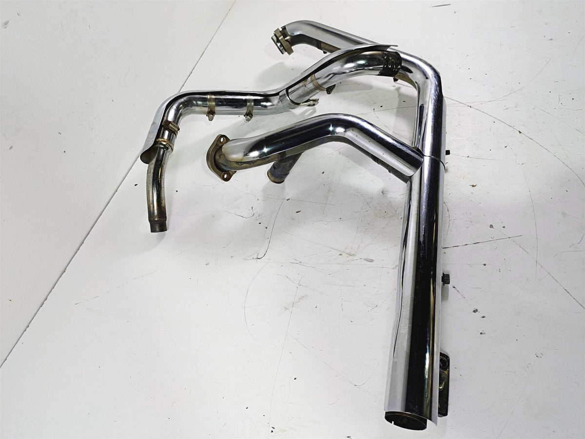 2005 Harley Softail FLSTSCI Heritage Springer Exhaust Pipe Header Set 65513-00A {{ shop.shopifyCountryName }} - Mototech271