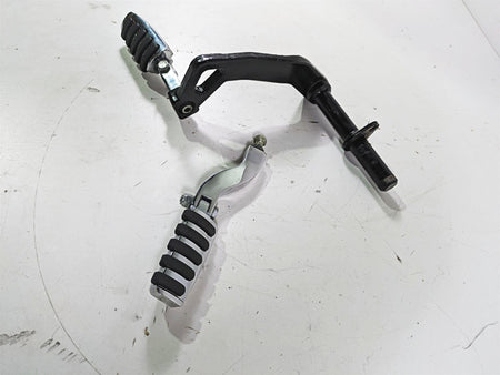 2003 Harley Dyna FXDL Low Rider 100TH Passenger Chrome Footpeg Rest Set 52740-02 {{ shop.shopifyCountryName }} - Mototech271