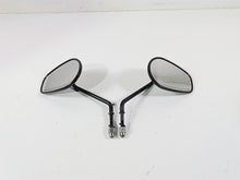 Load image into Gallery viewer, 2014 Harley FXDF Dyna Fat Bob Rear View Mirror Set Black 91909-03B 91910-03B
