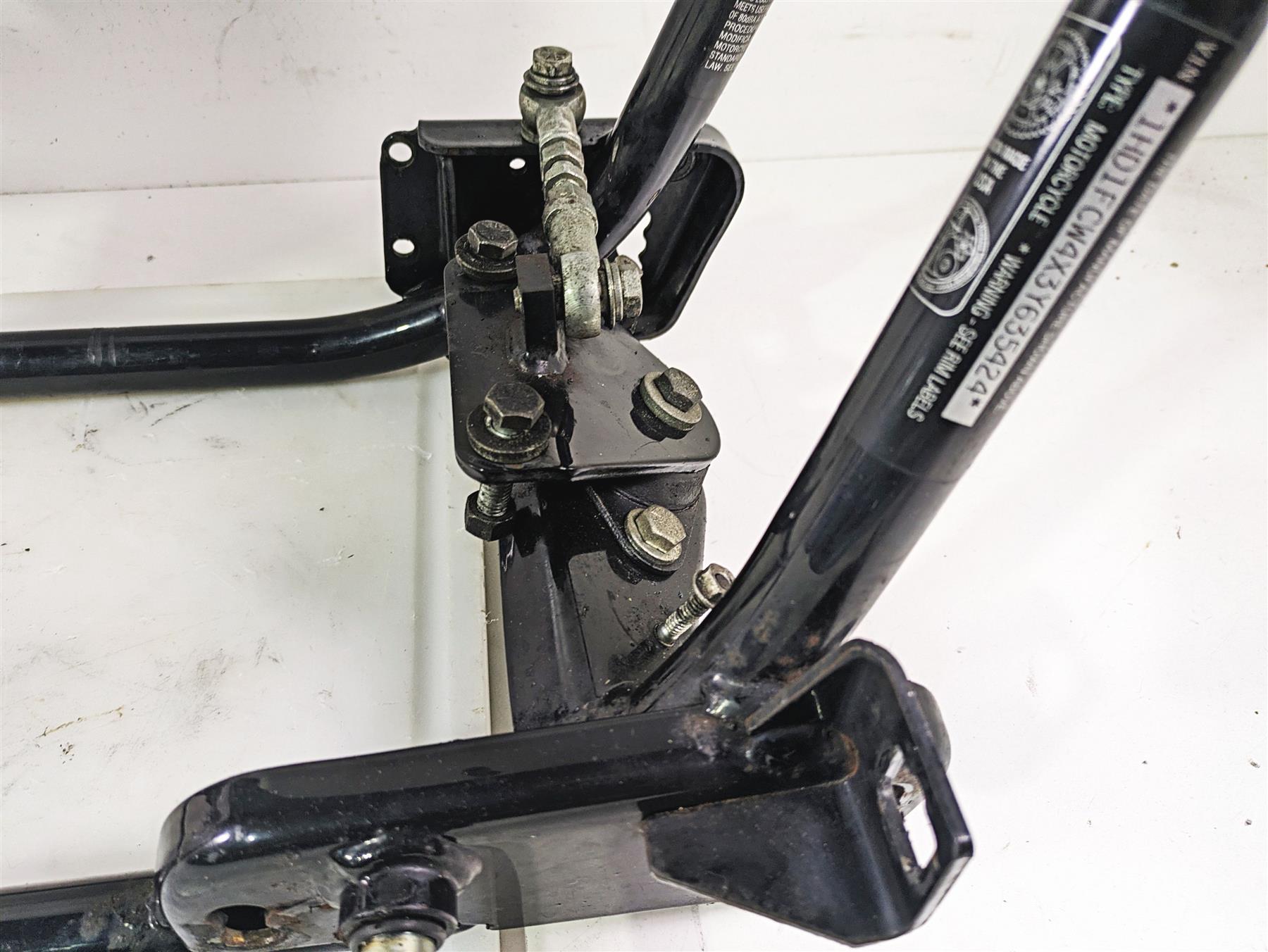 2003 Harley Touring FLHTCUI 100TH E-Glide Straight Main Frame Chassis With Clean North Carolina Title 47900-02A {{ shop.shopifyCountryName }} - Mototech271