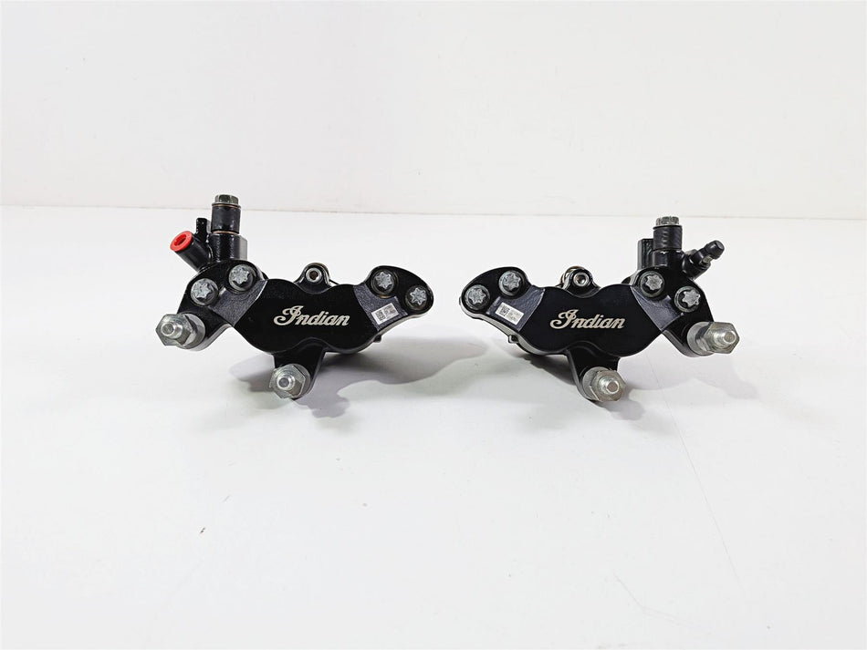 2015 Indian Chieftain Nissin Front Abs Brake Caliper Set - Read 1912390 1912391-Mototech271