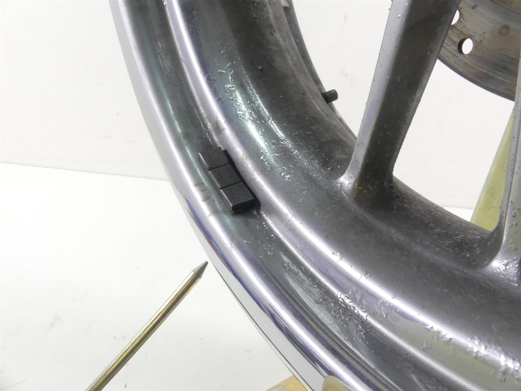 2009 Harley FXDL Dyna Low Rider Rear Cast 17x4.5 Wheel Rim 43465-08 {{ shop.shopifyCountryName }} - Mototech271