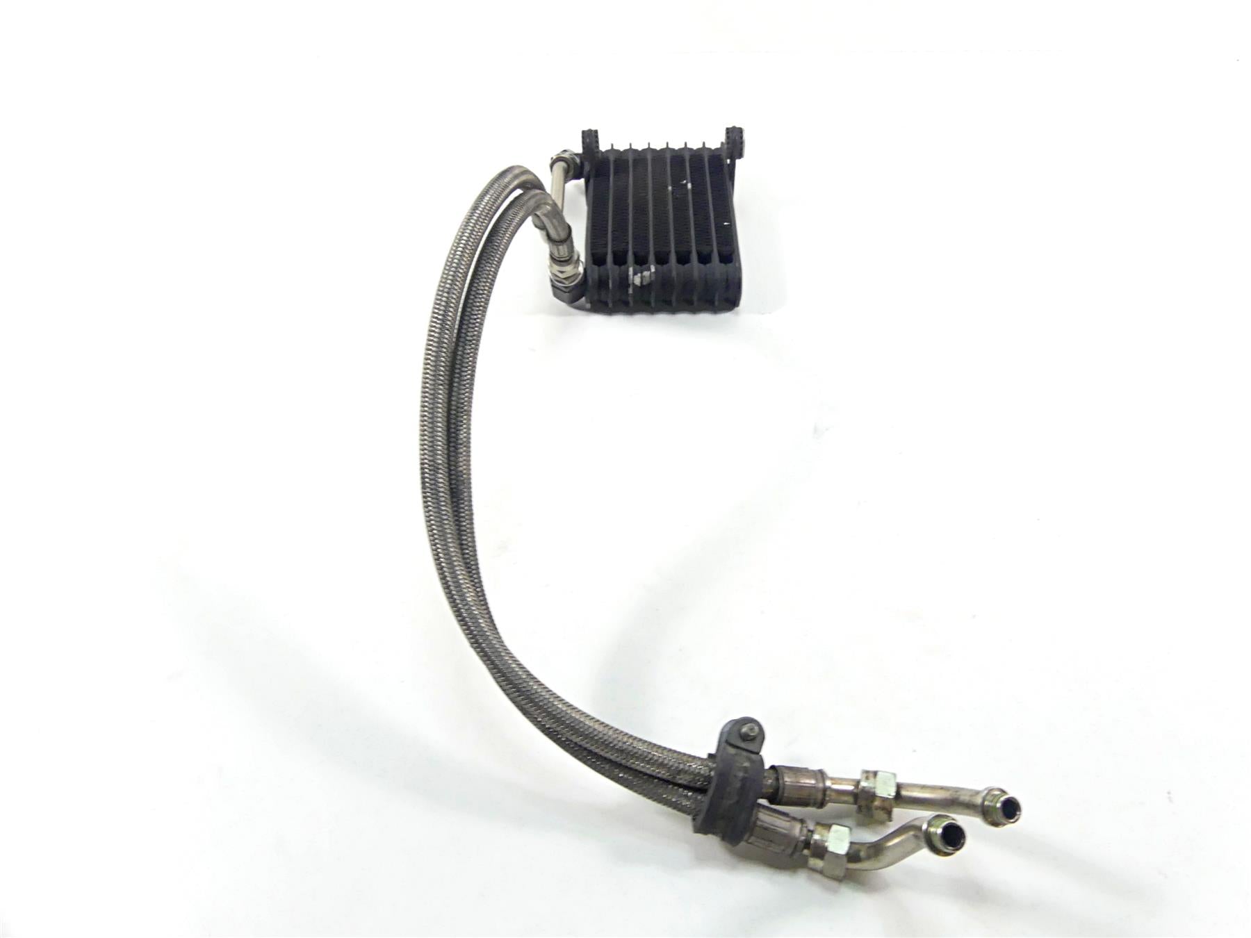 2012 Ducati Monster 1100 EVO Oil Cooler Radiator & Lines 54840791A {{ shop.shopifyCountryName }} - Mototech271