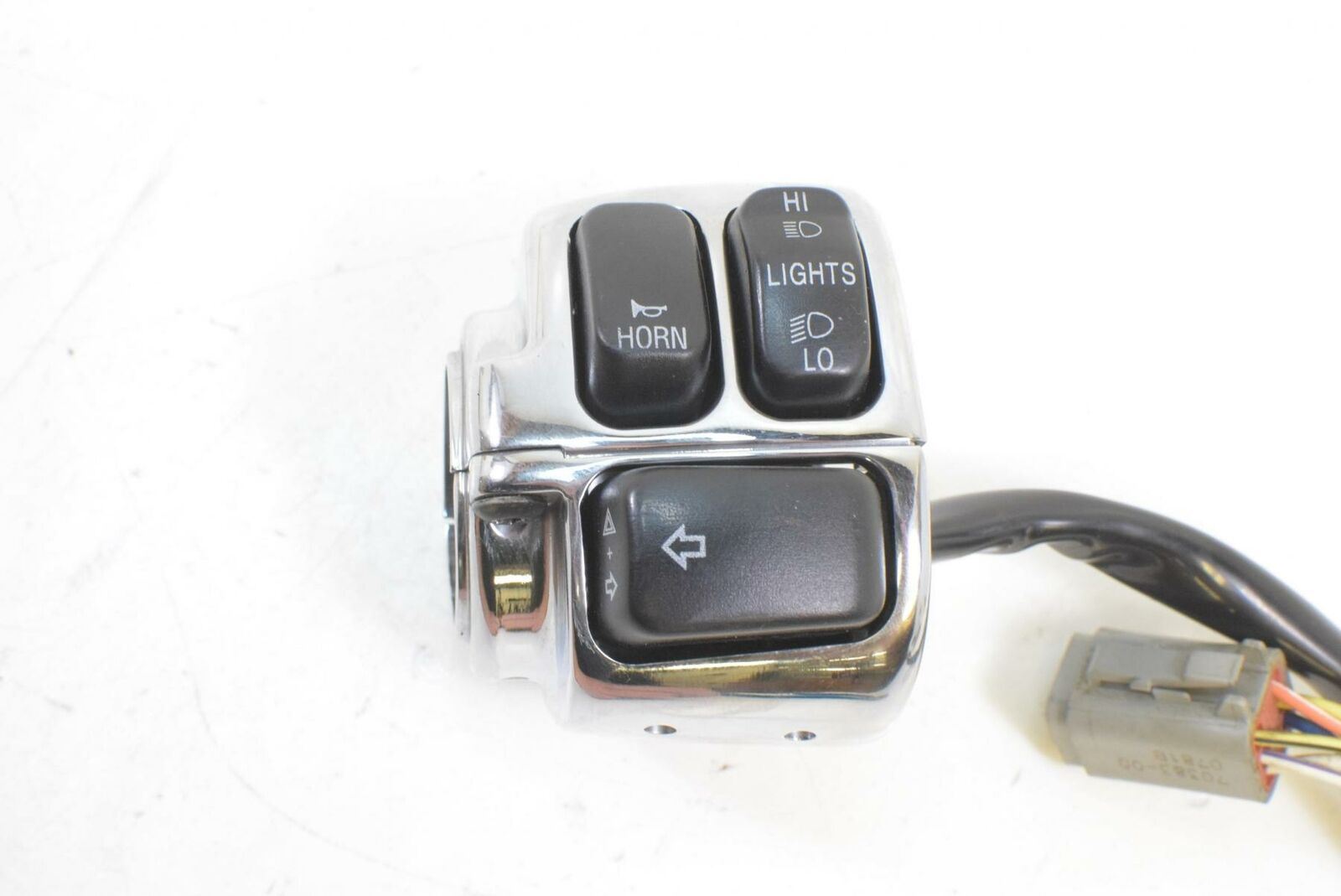 2000 Harley Touring FLHRI Road King Left Right Chrome Control Switch Set 71597-9 {{ shop.shopifyCountryName }} - Mototech271