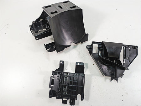 2013 Harley Touring FLHX Street Glide Electrical Battery Holder Set 66281-09B {{ shop.shopifyCountryName }} - Mototech271