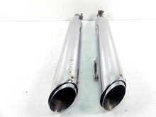 Load image into Gallery viewer, 2008 Harley Touring FLHX Street Glide Vance Hines Twin Slash Mufflers Set 16763
