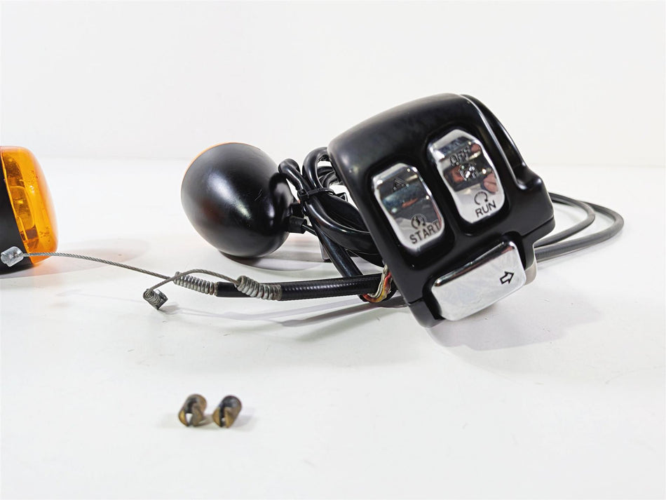 2014 Harley FXSB Softail Breakout Hand Control Switch Chrome Button Set 72951-12