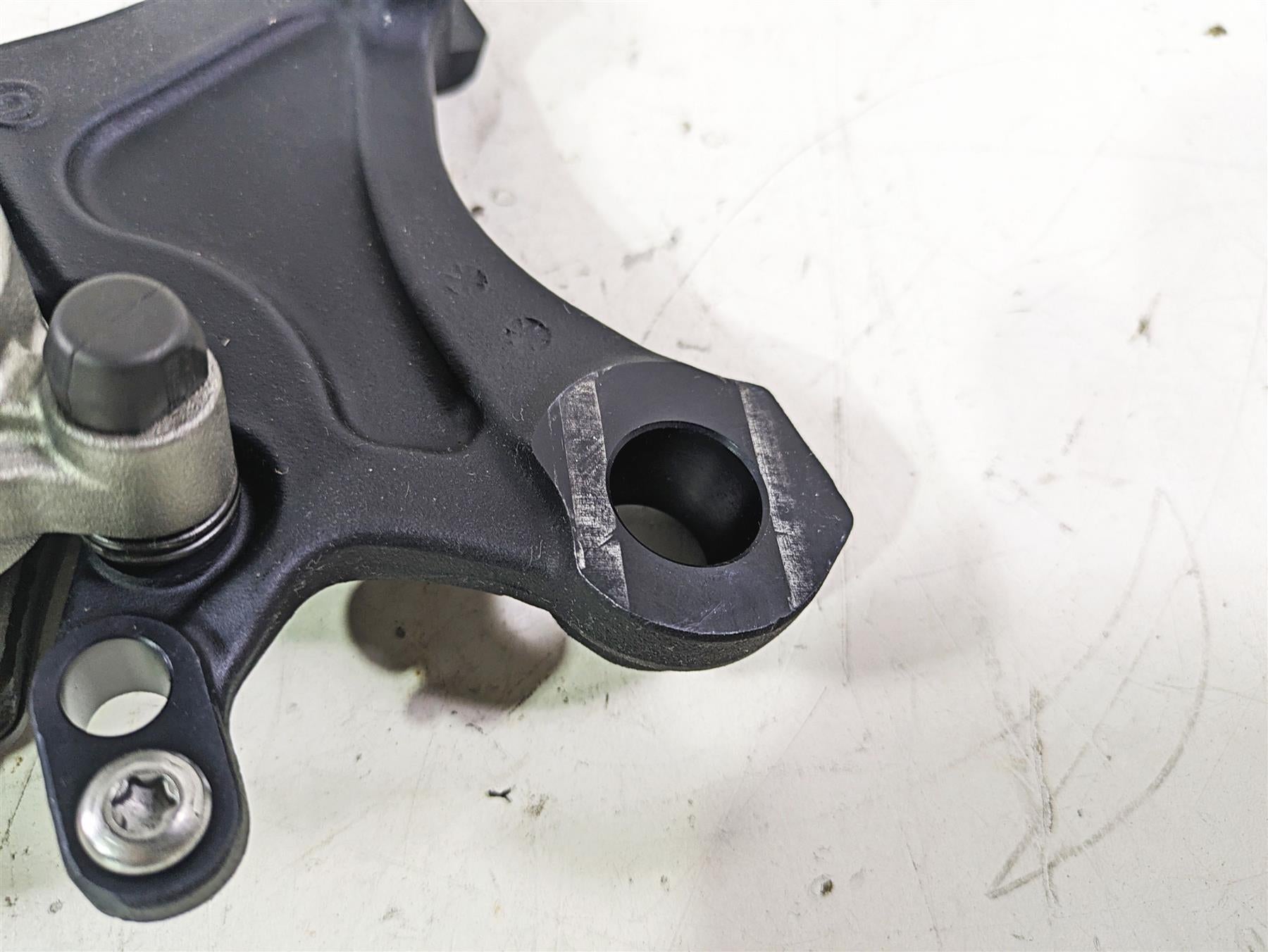 2023 Triumph Street Triple 765 RS Brembo Rear Brake Caliper + Bracket T2024011 {{ shop.shopifyCountryName }} - Mototech271