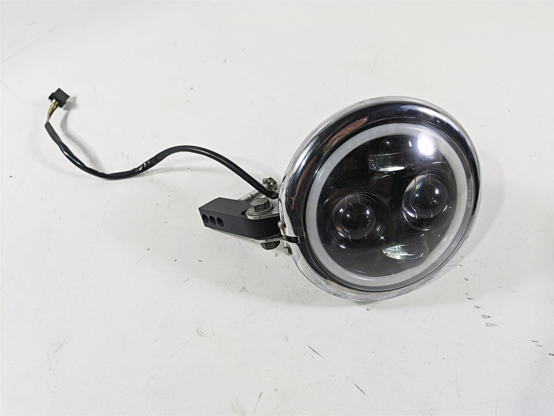 2017 Harley Dyna FXDB Street Bob Headlight Led Bulb Riser Bracket 68297-05A {{ shop.shopifyCountryName }} - Mototech271