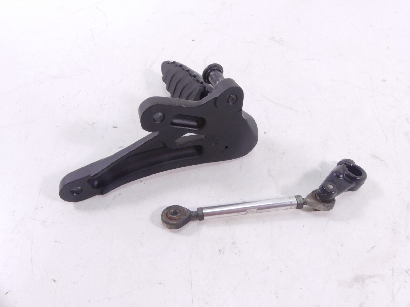2015 Ducati Diavel Dark Left Rider Footpeg Foot Peg + Shift Linkage 82431751A {{ shop.shopifyCountryName }} - Mototech271