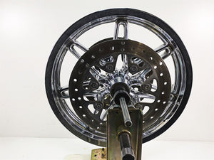 2014 Harley Touring FLHTK Electra Glide 17x3 Chisel Custom Front Wheel 43300057