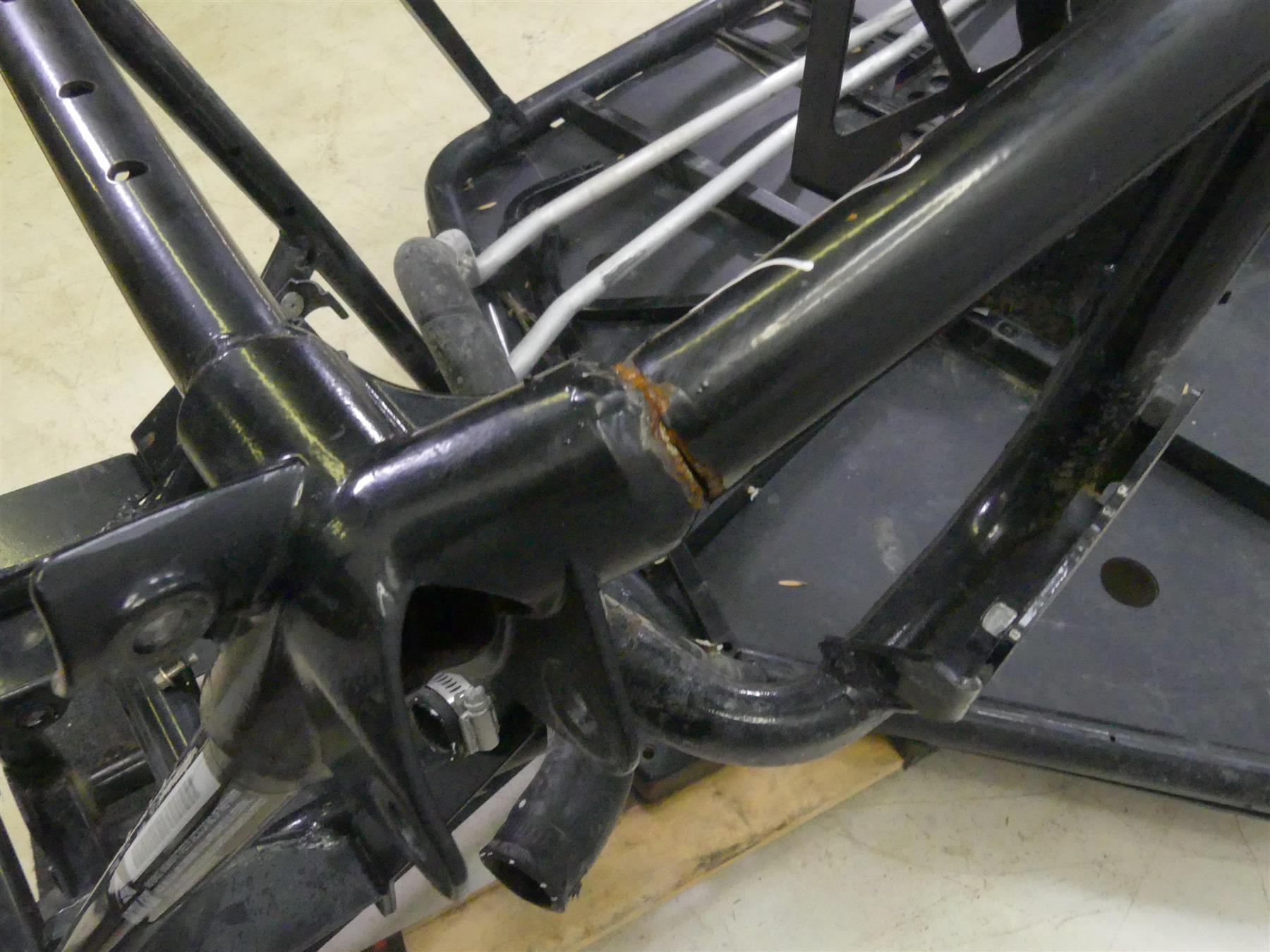 2015 Arctic Wild Cat 700 Sport LTD Frame Chassis With Texas Salvage Title - Bent - Read 8506-861 {{ shop.shopifyCountryName }} - Mototech271