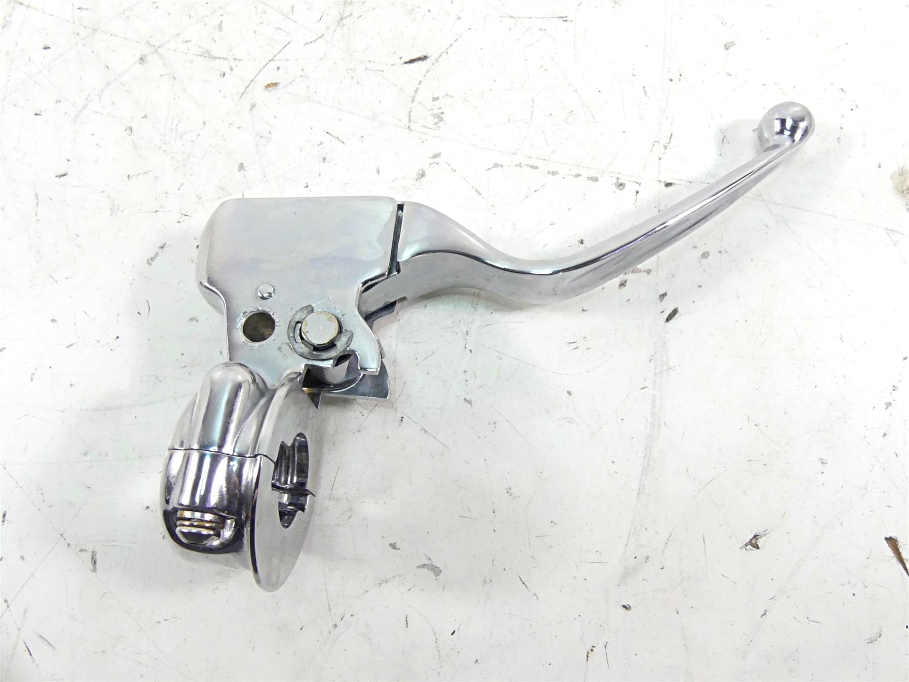 Harley Davidson Sportster Dyna Softail Touring Chrome Clutch Perch & Lever {{ shop.shopifyCountryName }} - Mototech271