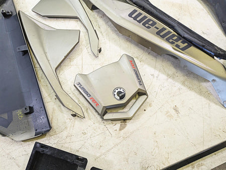 2023 Can Am Maverick X3 XMR Turbo RR Plastic Cover Fairing Interior Panel Set {{ shop.shopifyCountryName }} - Mototech271