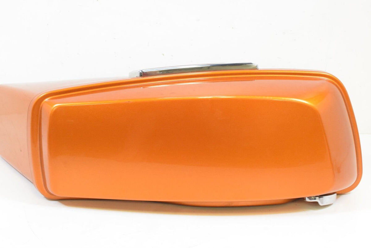 2014 Harley Touring FLHR Road King Left Saddlebag -Amber Whisky 90200414 {{ shop.shopifyCountryName }} - Mototech271