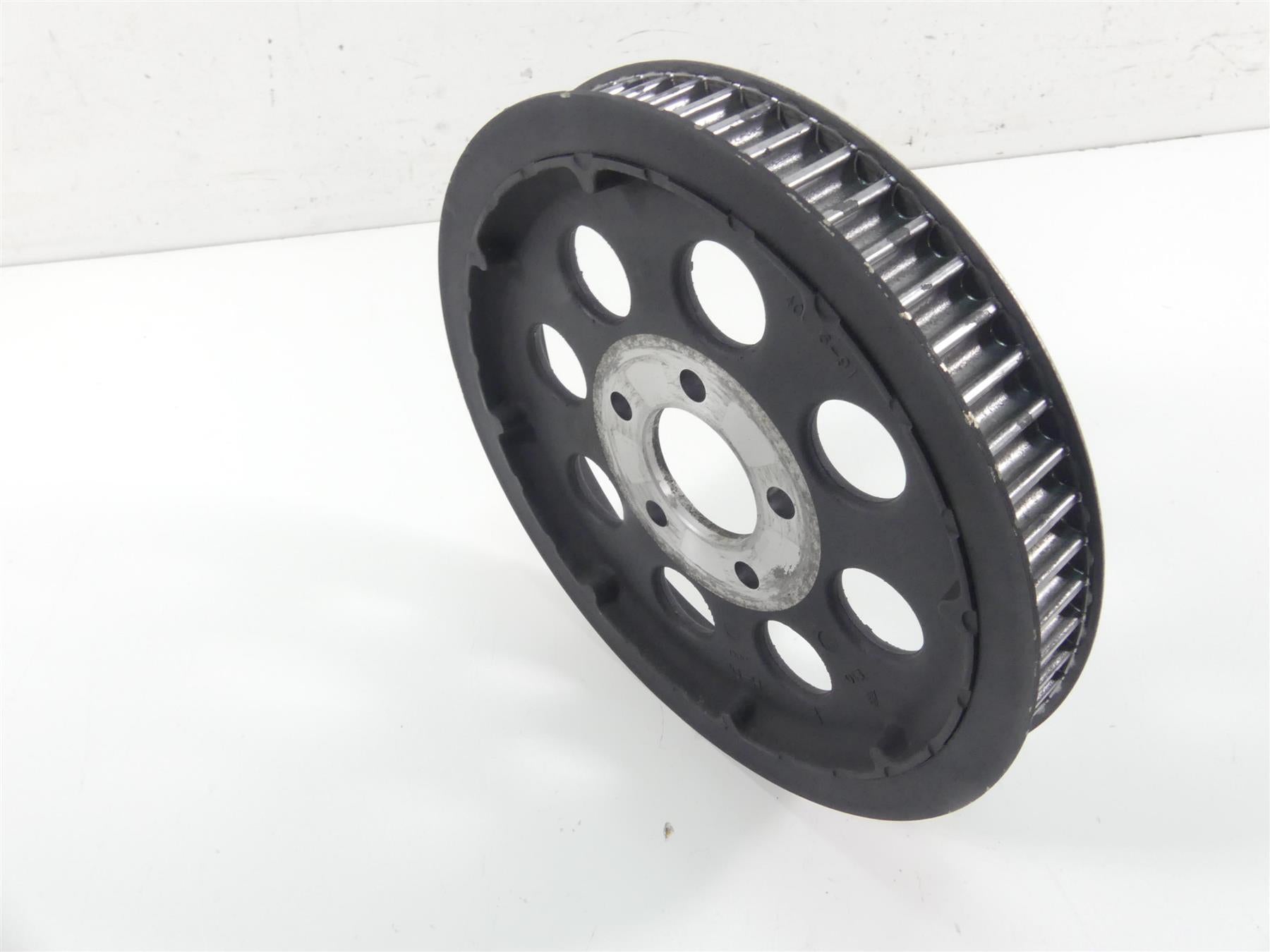 2003 Harley Sportster XL1200 C 100th Anniv Rear Drive Belt Pulley 61T 40246-91 {{ shop.shopifyCountryName }} - Mototech271