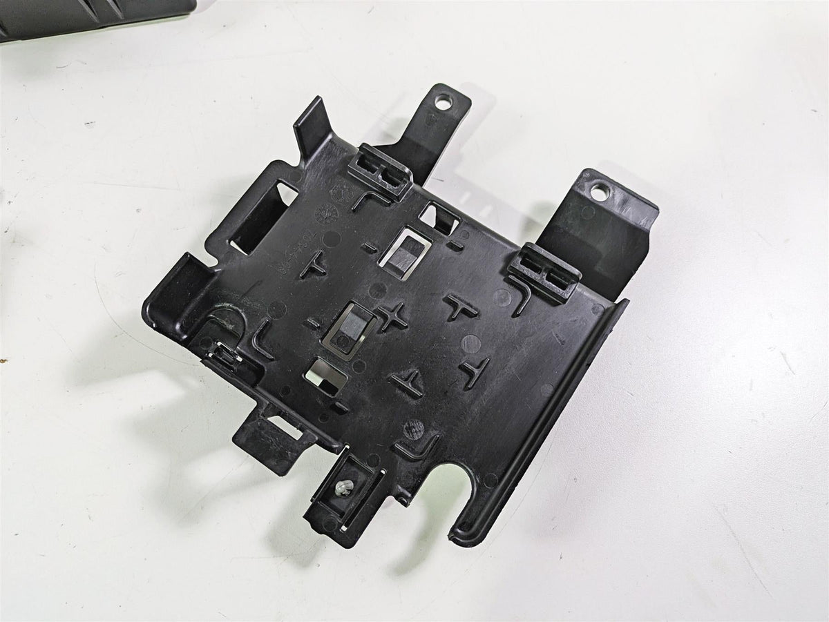 2010 Harley Touring FLHX Street Glide Battery Tray & Electric Holders 66281-09B {{ shop.shopifyCountryName }} - Mototech271