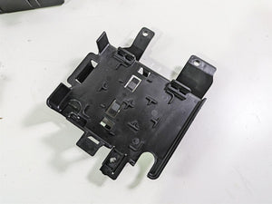 2010 Harley Touring FLHX Street Glide Battery Tray & Electric Holders 66281-09B | Mototech271