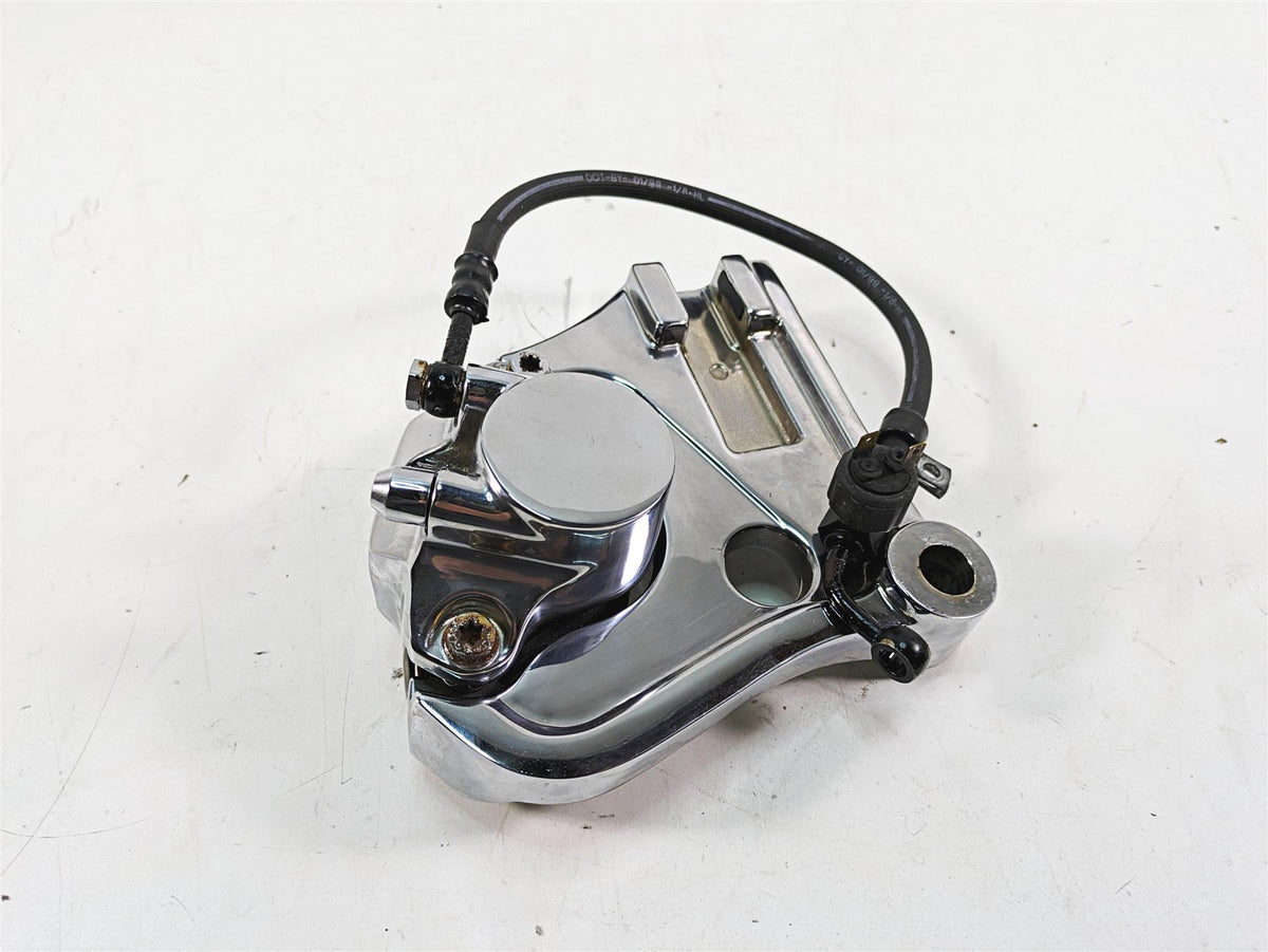 1999 Harley Dyna FXDL Low Rider Rear Chrome Brake Caliper 44050-87 {{ shop.shopifyCountryName }} - Mototech271