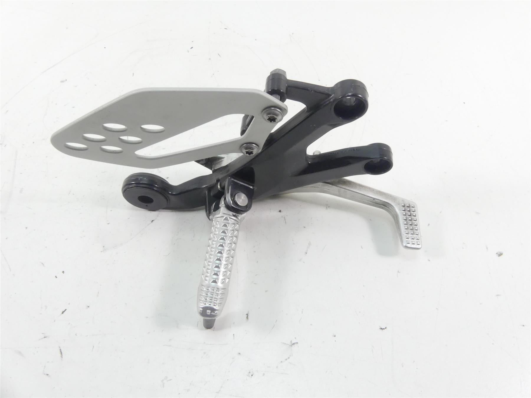 2012 BMW S1000RR K46 Right Foot Peg Footpeg Set & Brake Pedal 46717708574 | Mototech271