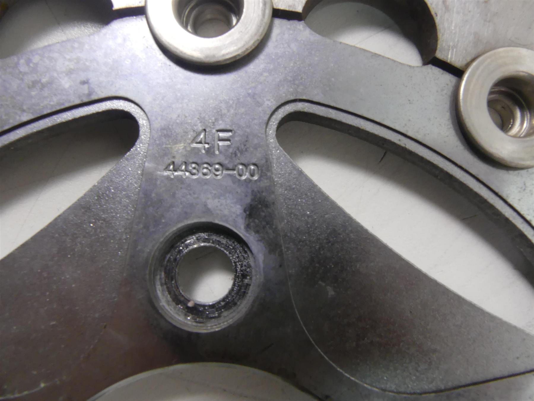 2004 Harley Softail FXSTD SE CVO Deuce Front Rear Brake Rotor Disc Set 44858-02A {{ shop.shopifyCountryName }} - Mototech271