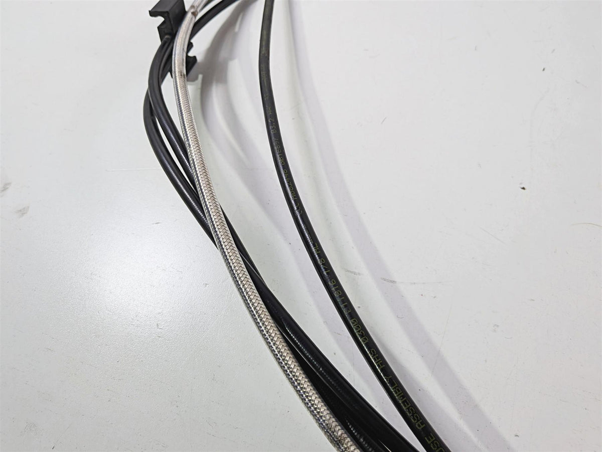 2015 Harley Touring FLTRUSE CVO Road Glide 16" Bar Hydr Clutch Front Brake Line-Mototech271
