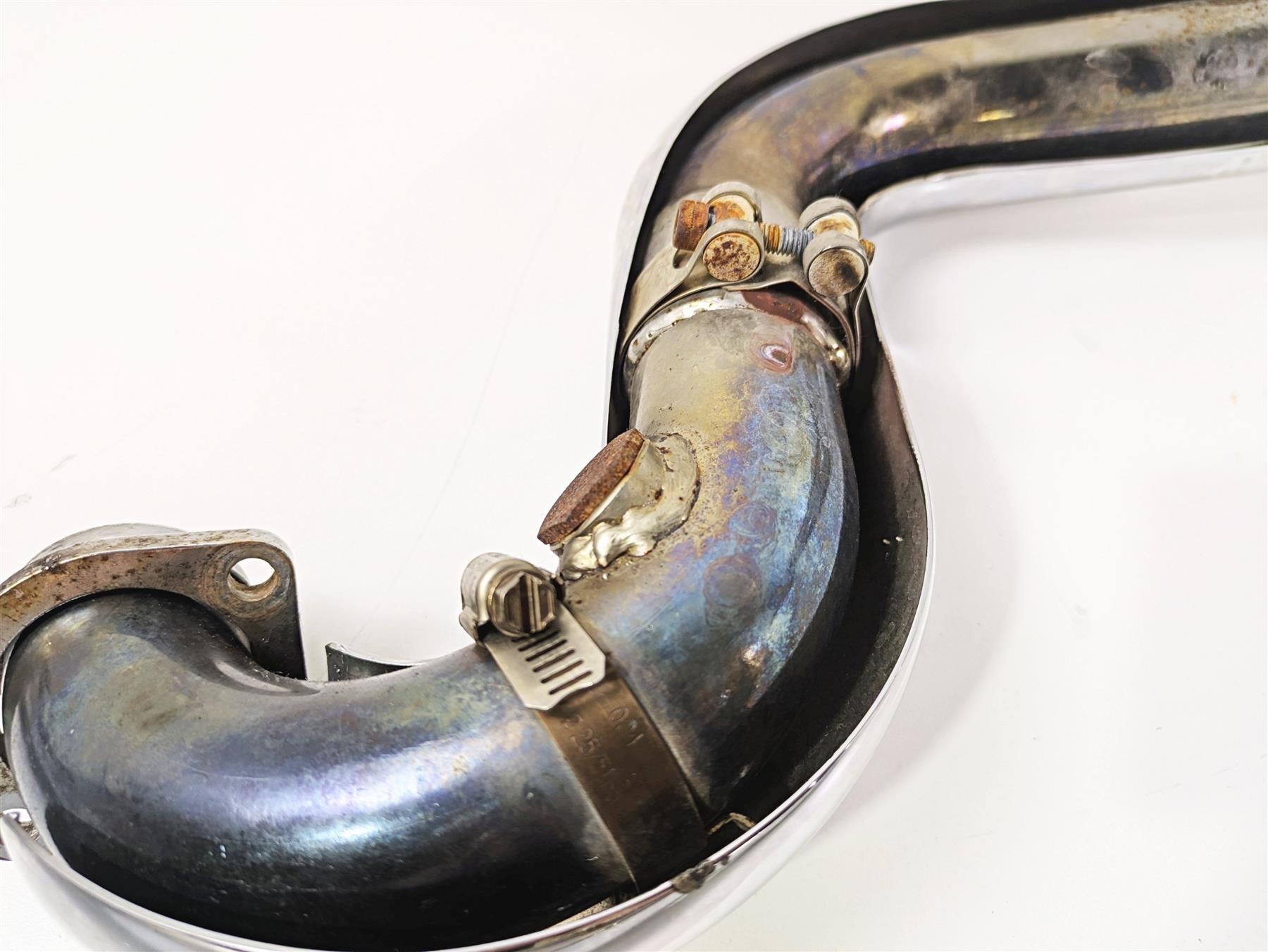 1998 Harley Touring FLHRCI Road King True Dual Fishtail Header Exhaust Set {{ shop.shopifyCountryName }} - Mototech271