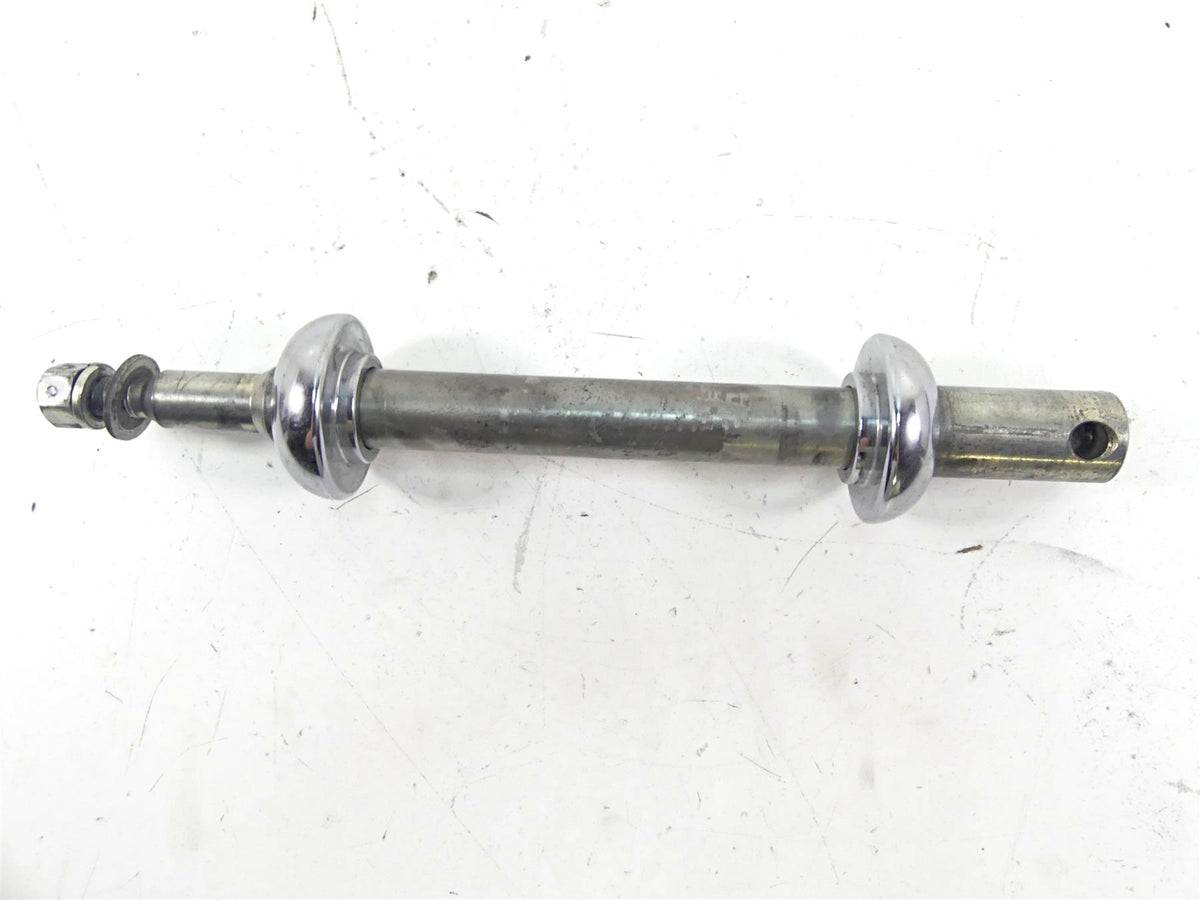 2006 Harley Touring FLHTCU SE E-Glide 1" Front Axle Wheel Spindle 43364-00 {{ shop.shopifyCountryName }} - Mototech271