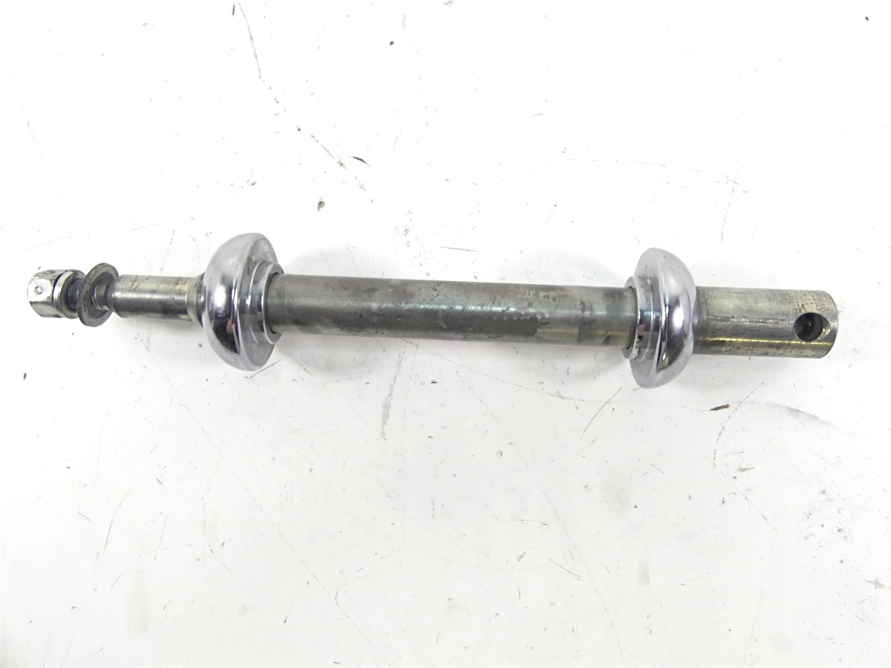2006 Harley Touring FLHTCU SE E-Glide 1" Front Axle Wheel Spindle 43364-00 {{ shop.shopifyCountryName }} - Mototech271