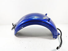 Load image into Gallery viewer, 2009 Harley FXCWC Softail Rocker C Rear Fender Flame Blue Pearl Deluxe 60132-08A | Mototech271
