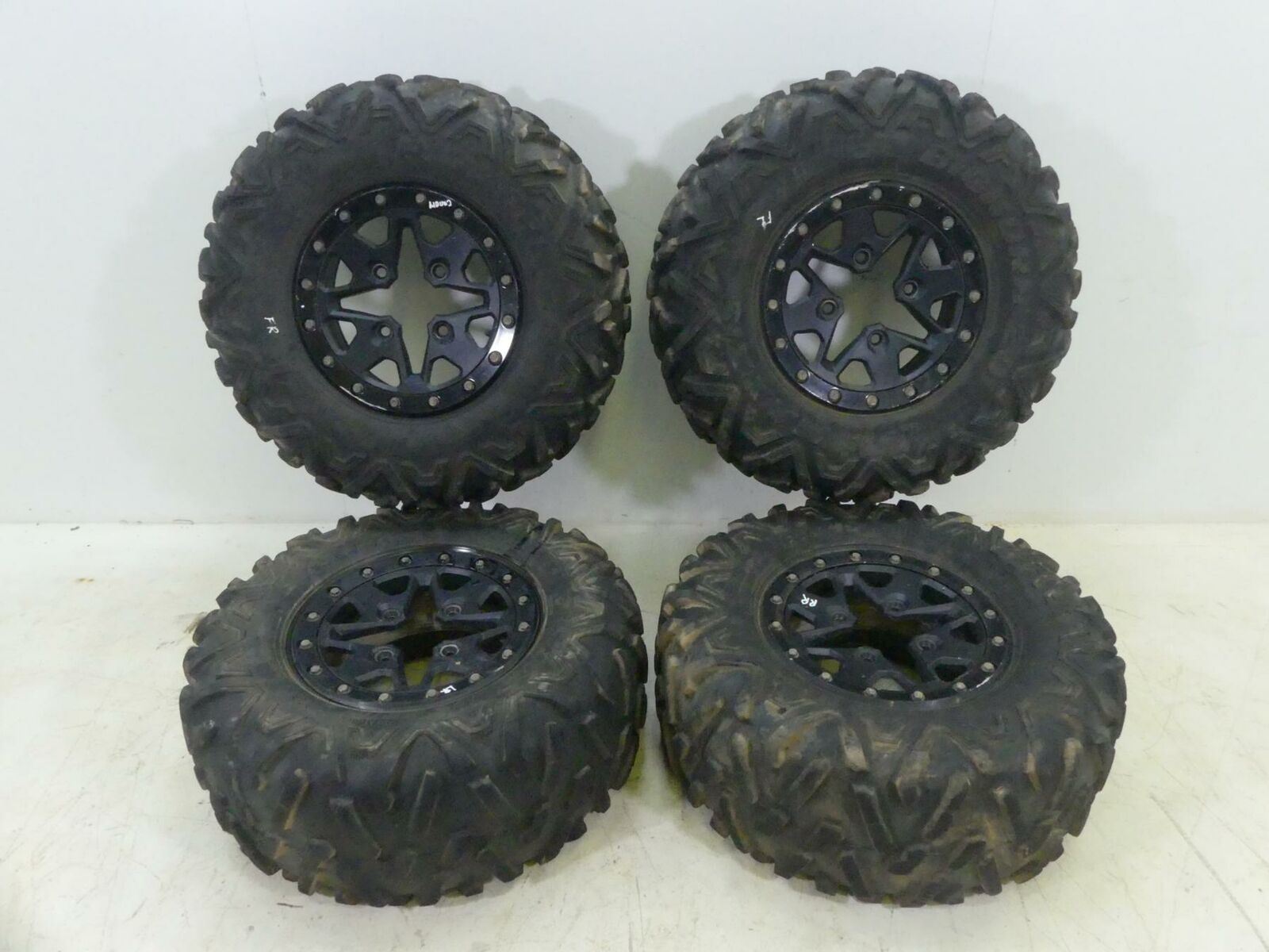 2018 Can Am Maverick X3 X DS Turbo R Front Rear Maxxis Wheel Tire Set 705402081 {{ shop.shopifyCountryName }} - Mototech271