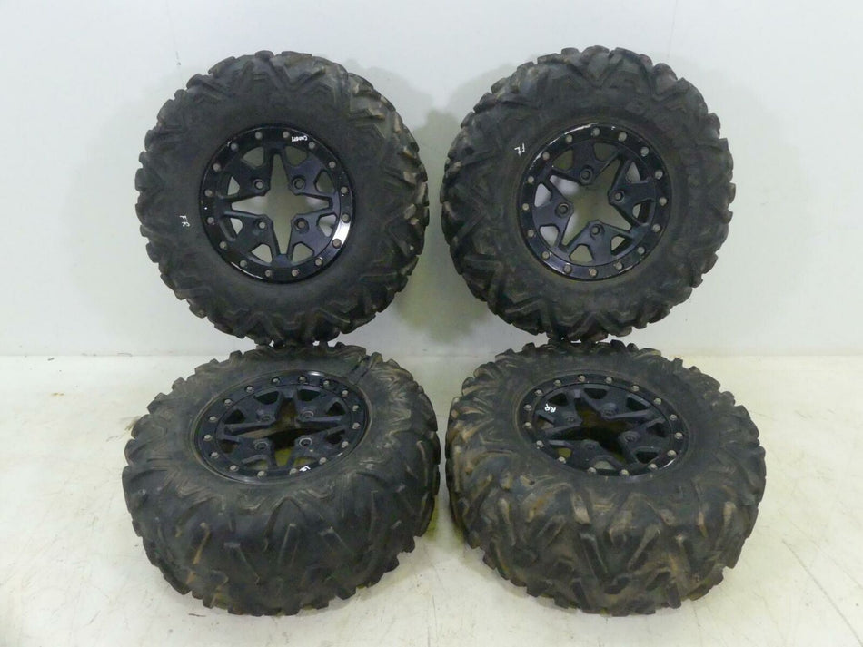 2018 Can Am Maverick X3 X DS Turbo R Front Rear Maxxis Wheel Tire Set 705402081 {{ shop.shopifyCountryName }} - Mototech271