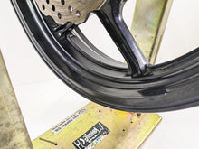 Load image into Gallery viewer, 2011 Kawasaki EX650R Ninja Straight Enkei 17x4.5 Rear Wheel Rim 41073-0146-QT
