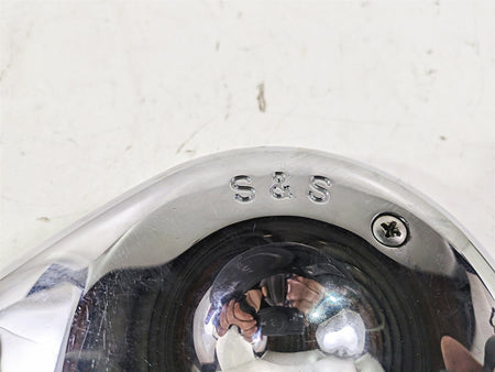 2005 Harley Touring FLHRI Road King S&S 378 Chrome Outer Air Box Cover 5128071 {{ shop.shopifyCountryName }} - Mototech271