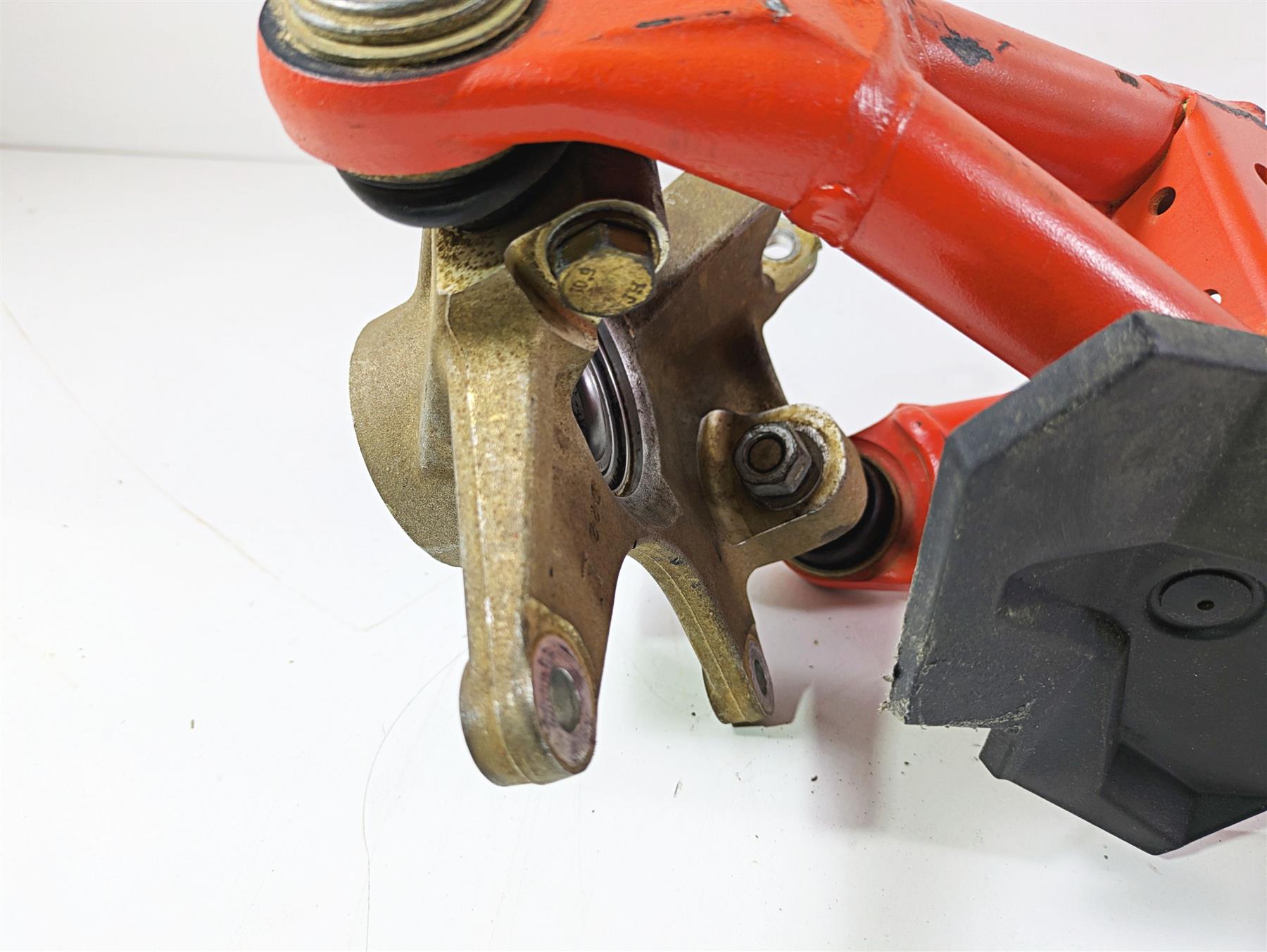 2022 Can-Am Defender XMR HD10 Front Left Control Arm Knee Magma Red 706204747 {{ shop.shopifyCountryName }} - Mototech271
