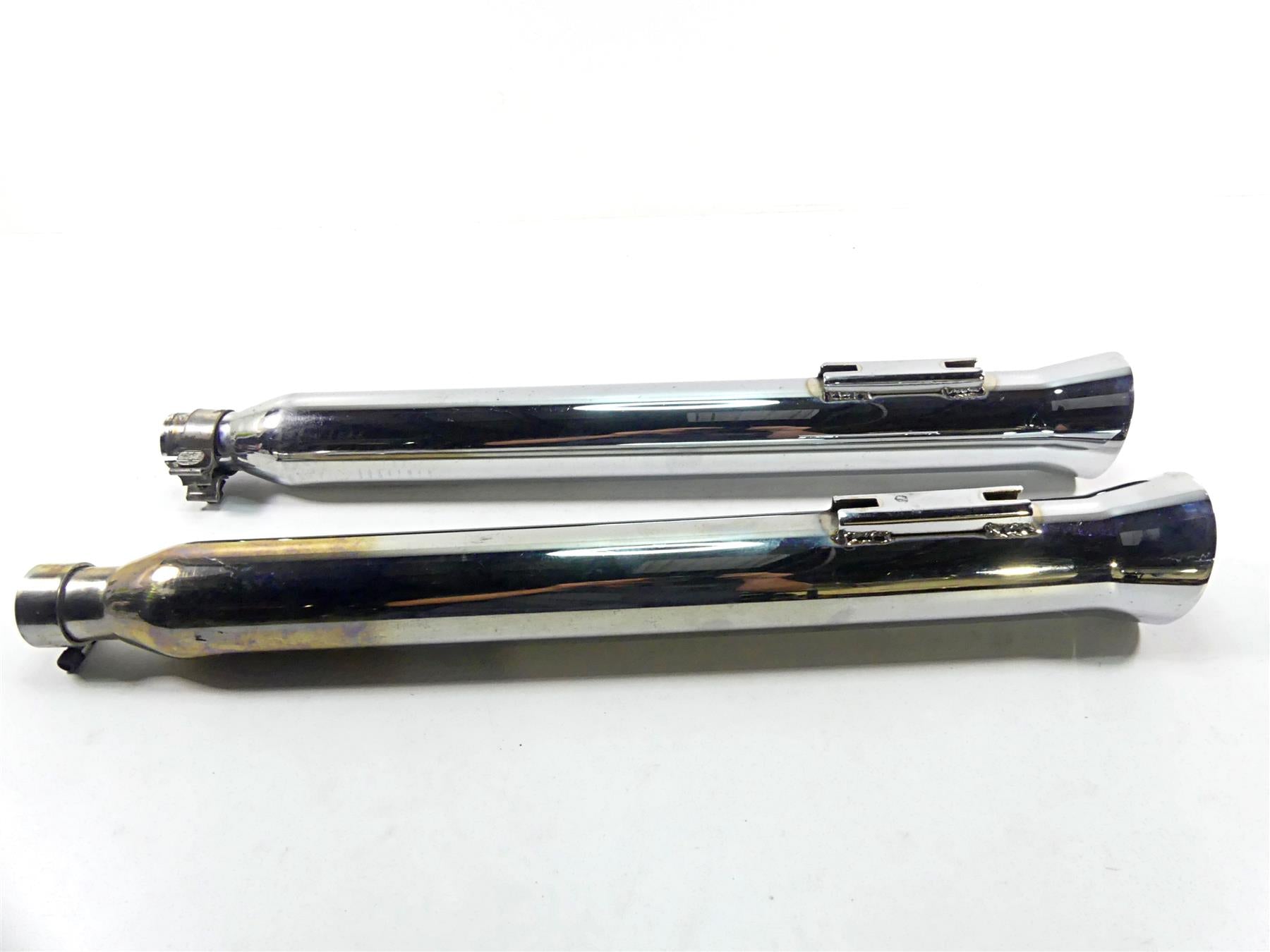 2003 Harley Touring FLHTCI E-Glide 100TH Bell Trumpet Slip On Exhaust Mufflers {{ shop.shopifyCountryName }} - Mototech271