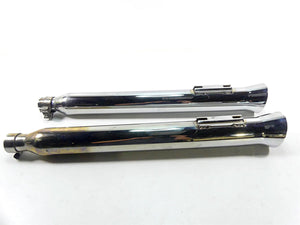 2003 Harley Touring FLHTCI E-Glide 100TH Bell Trumpet Slip On Exhaust Mufflers