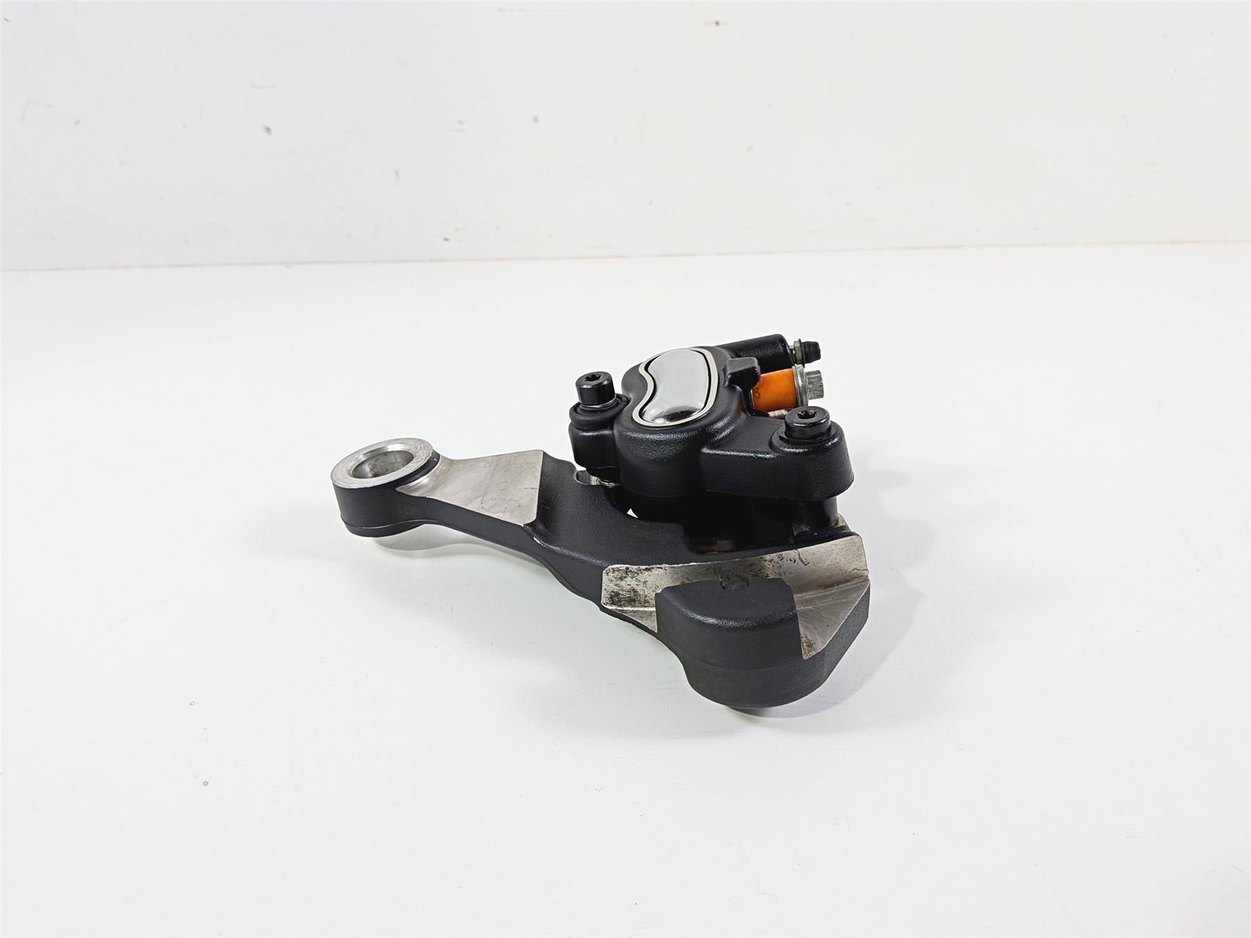 2009 Harley FXCWC Softail Rocker Rear Brake Caliper + Mount 40908-08 {{ shop.shopifyCountryName }} - Mototech271
