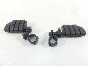 2013 Harley Touring FLHX Street Glide Black Highway High Way Foot Pegs + Clamps | Mototech271