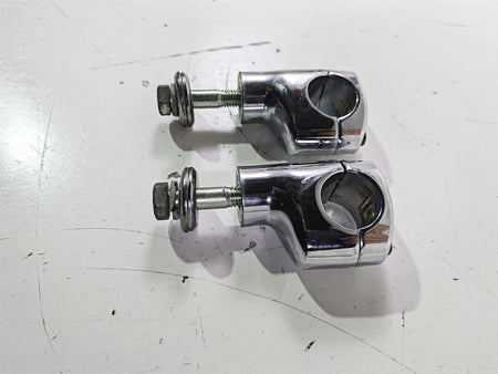 2007 Harley FXDWG Dyna Wide Glide Handlebar Riser Holder Clamp Mount 56613-06 {{ shop.shopifyCountryName }} - Mototech271